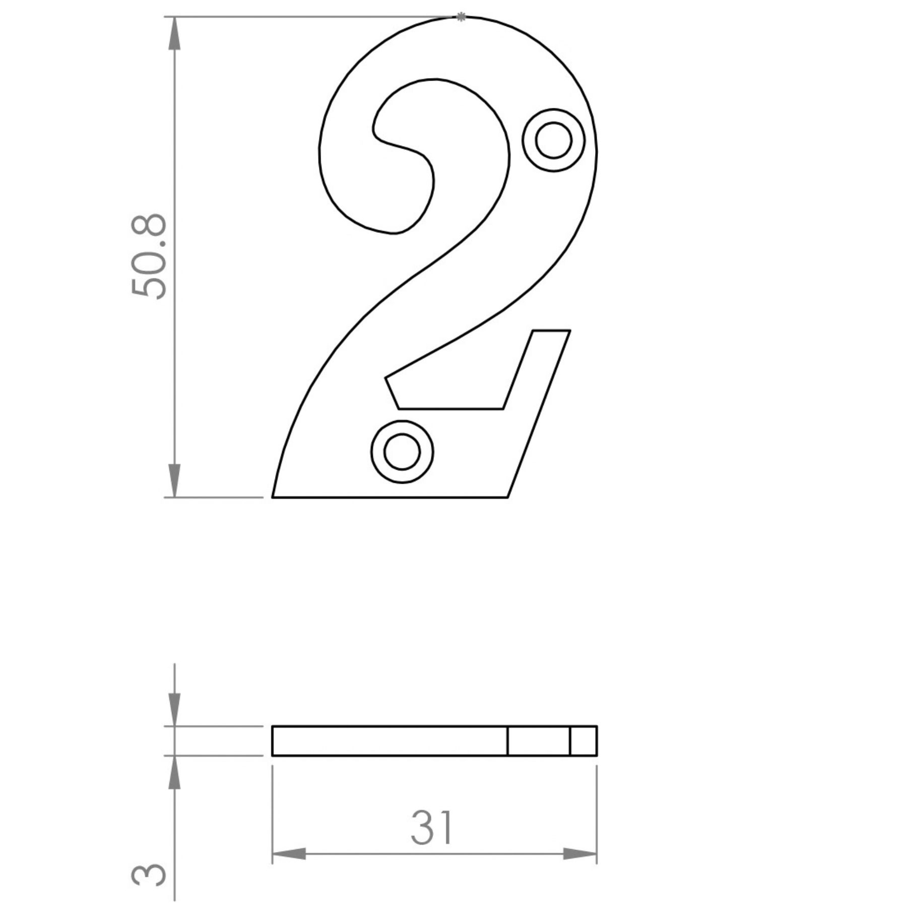 2 Cast Numeral